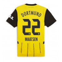 Billiga Borussia Dortmund Ian Maatsen #22 Hemma fotbollskläder 2024-25 Kortärmad